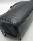 Coach Black Pebbled Leather Shoulder Bag C8532