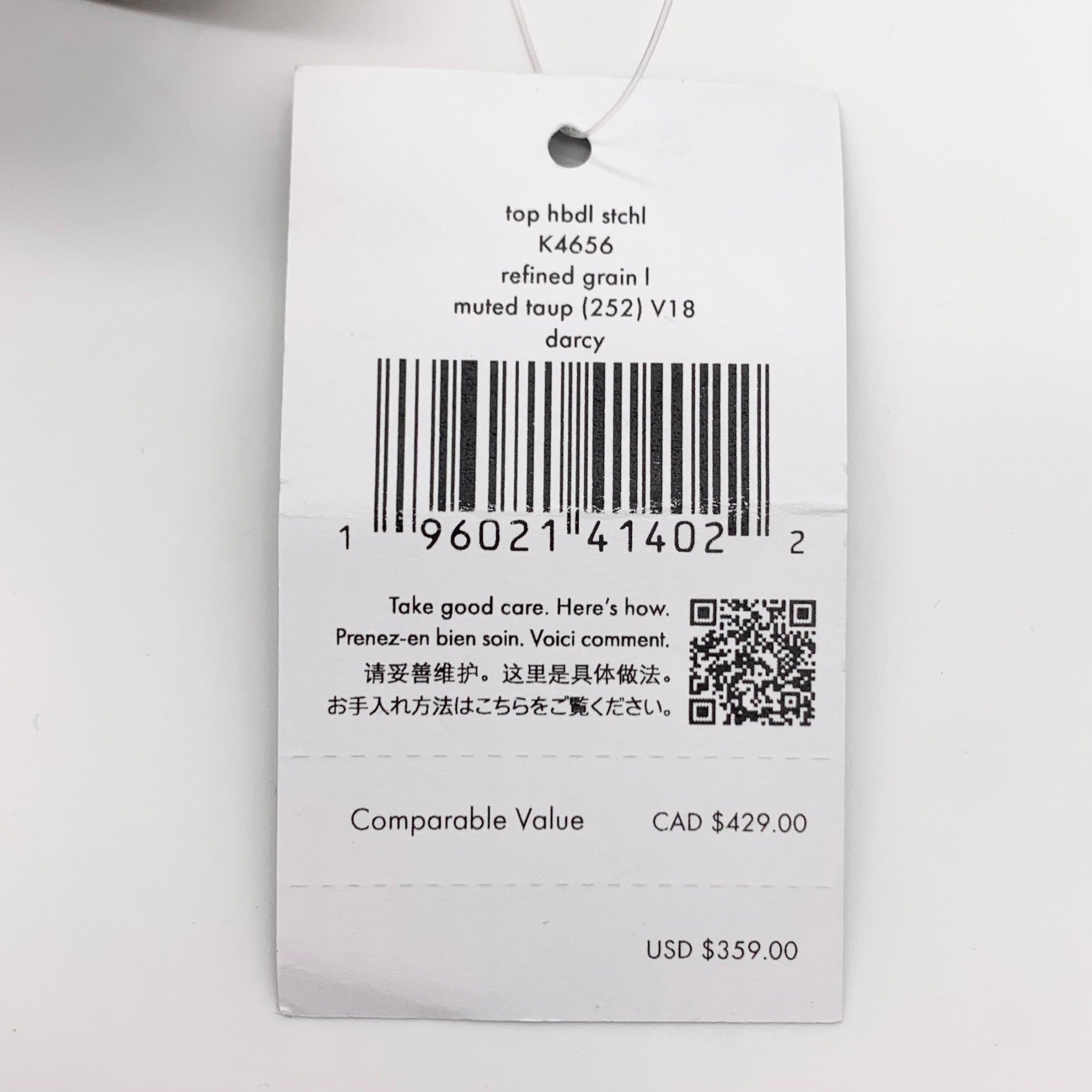 Kate Spade Taupe Leather Darcy Top Handle Convertible Satchel Bag