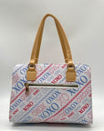 Xoxo White Satchel Bag