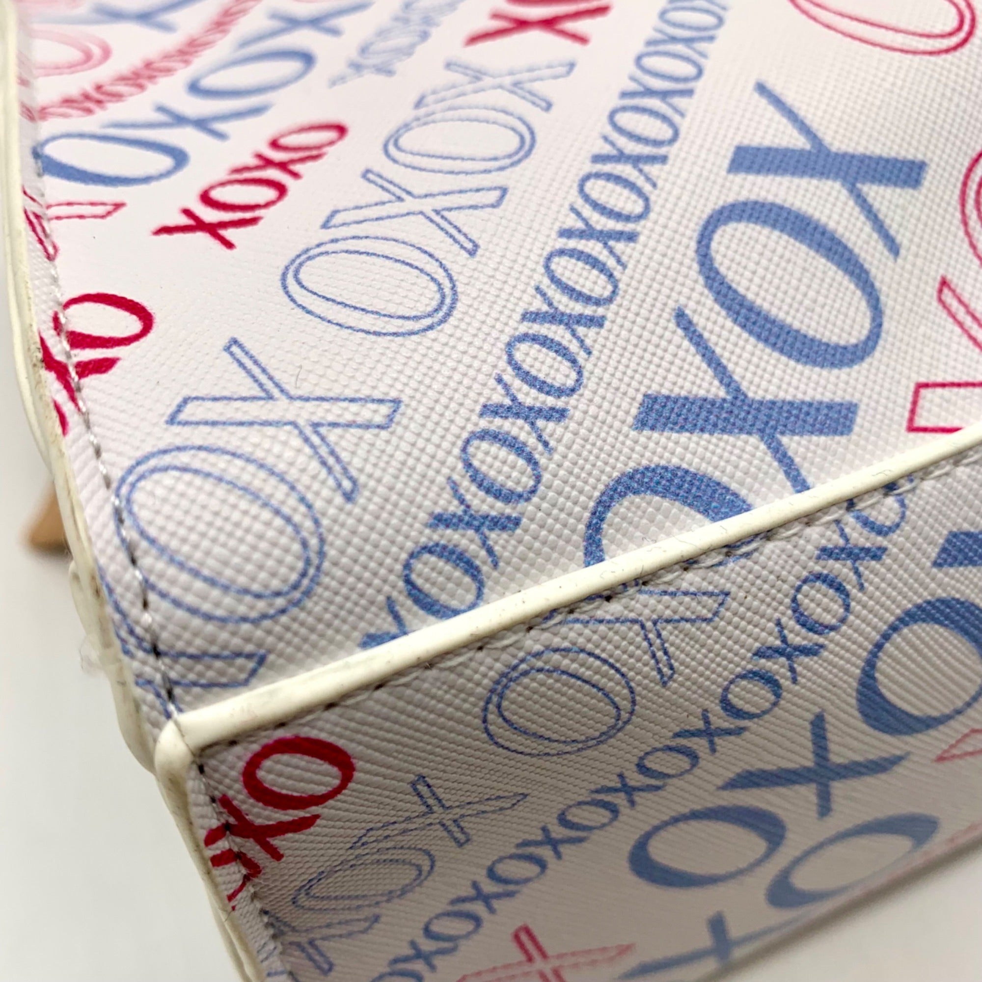 Xoxo White Satchel Bag