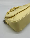 Urban Express Cream Leather Crossbody Bag