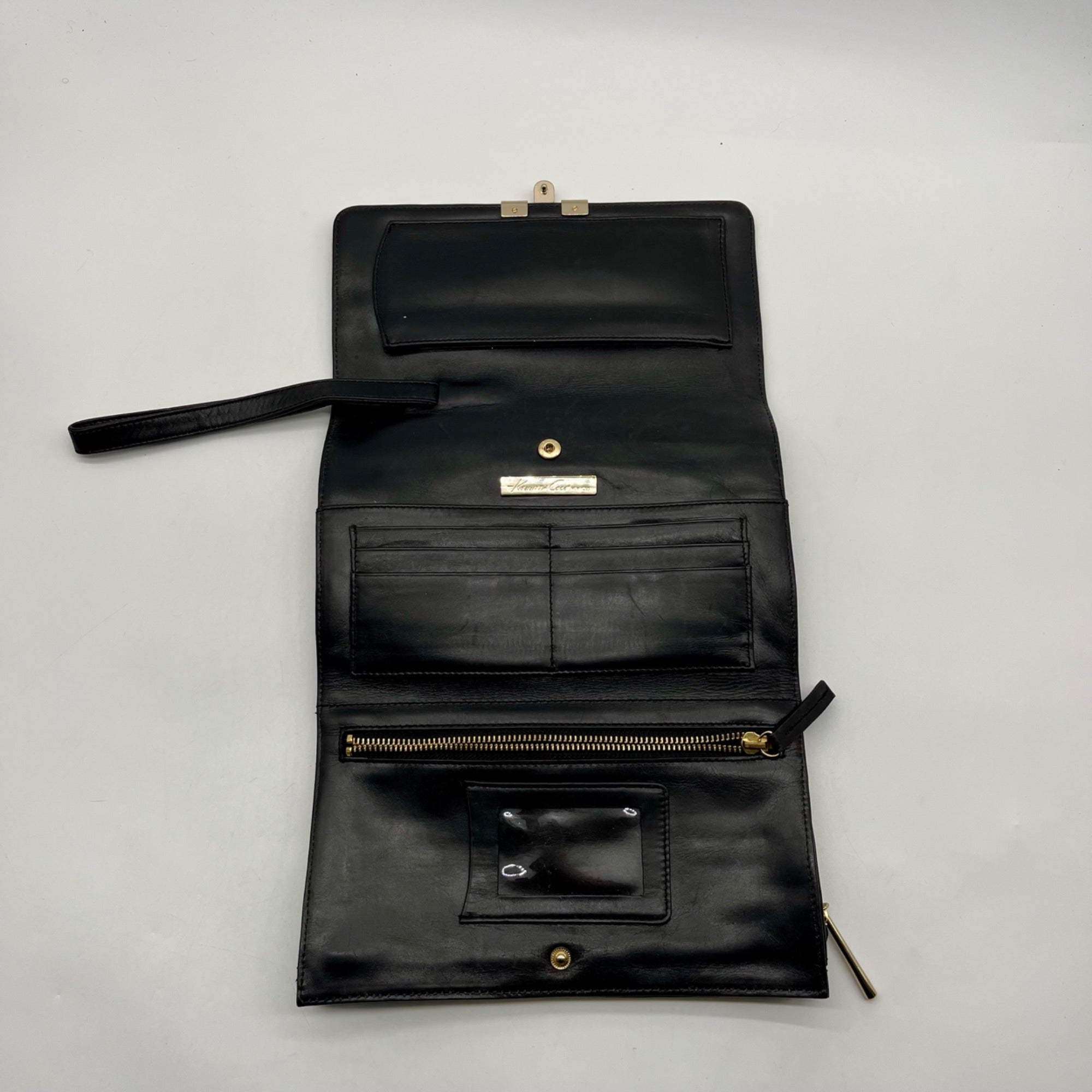 Kenneth Cole Black Leather Wallet