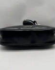 Madden Girl Black Faux Leather Shoulder Bag