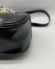 Madden Girl Black Faux Leather Shoulder Bag