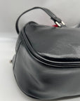 Madden Girl Black Faux Leather Shoulder Bag