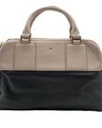 Kate Spade Summit Court Black/Mousse Colorblock Leather Brantley Satchel