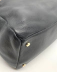 Kate Spade Summit Court Black/Mousse Colorblock Leather Brantley Satchel