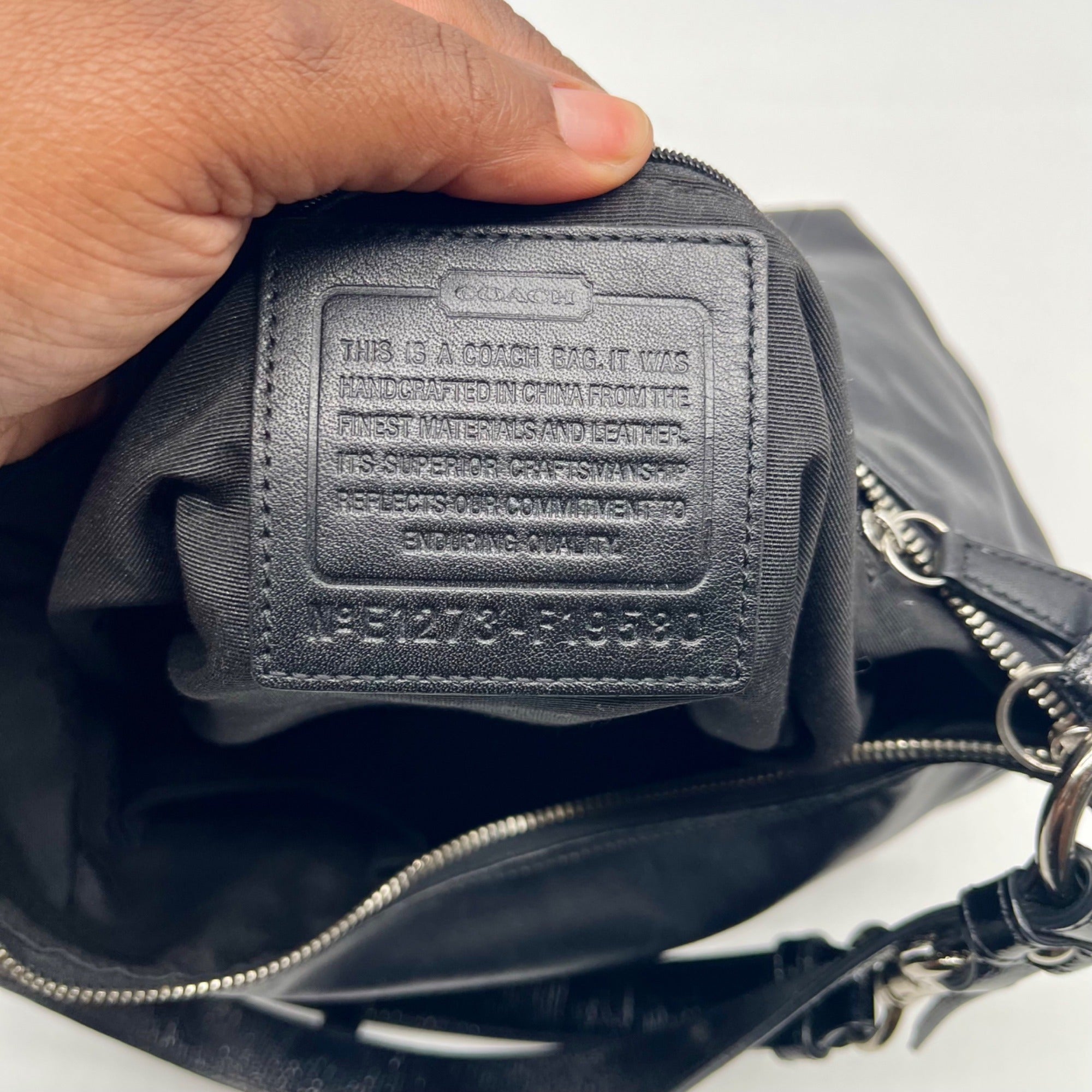 Coach Black Soho Legacy Flap Leather Shoulder Bag f198580