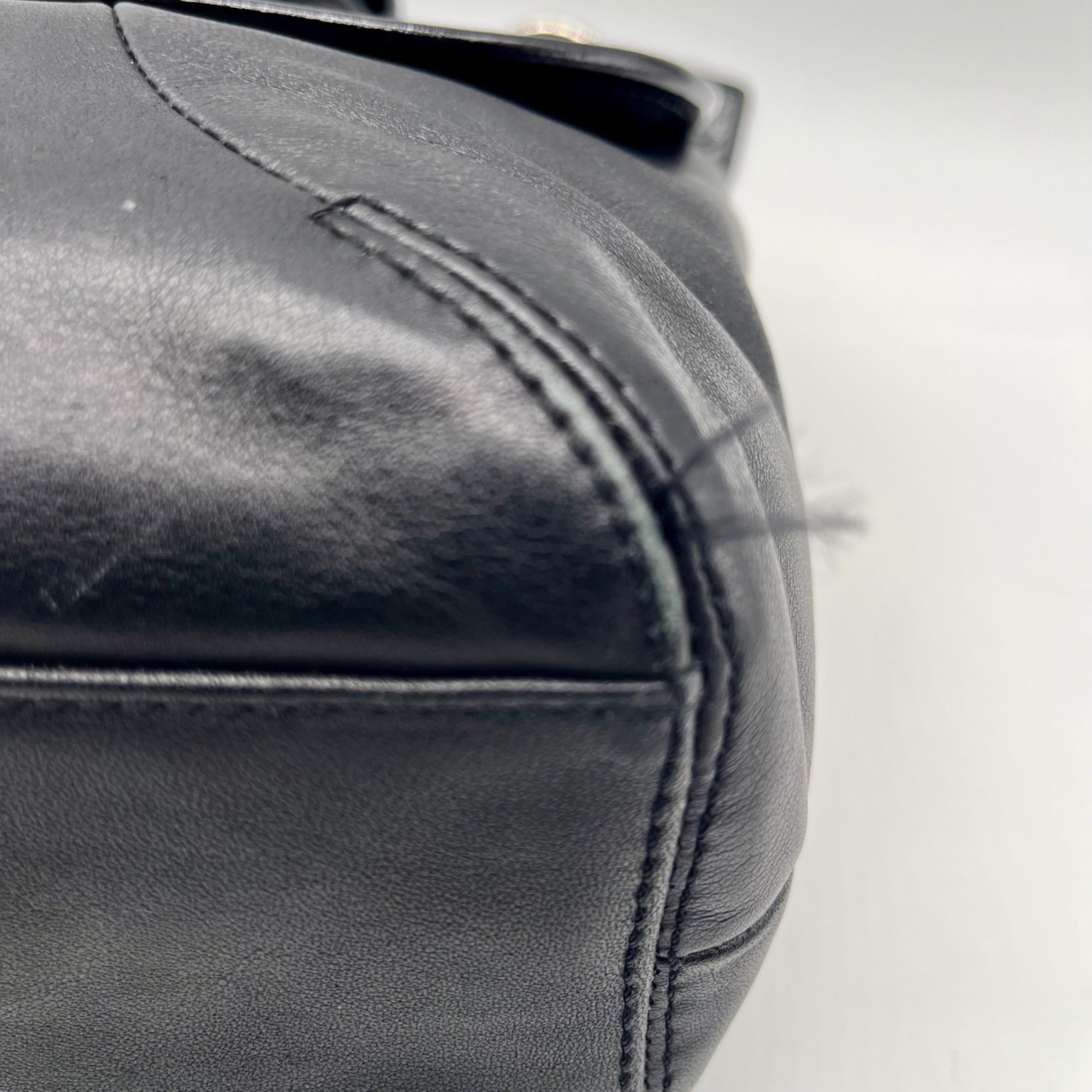 Coach Black Soho Legacy Flap Leather Shoulder Bag f198580
