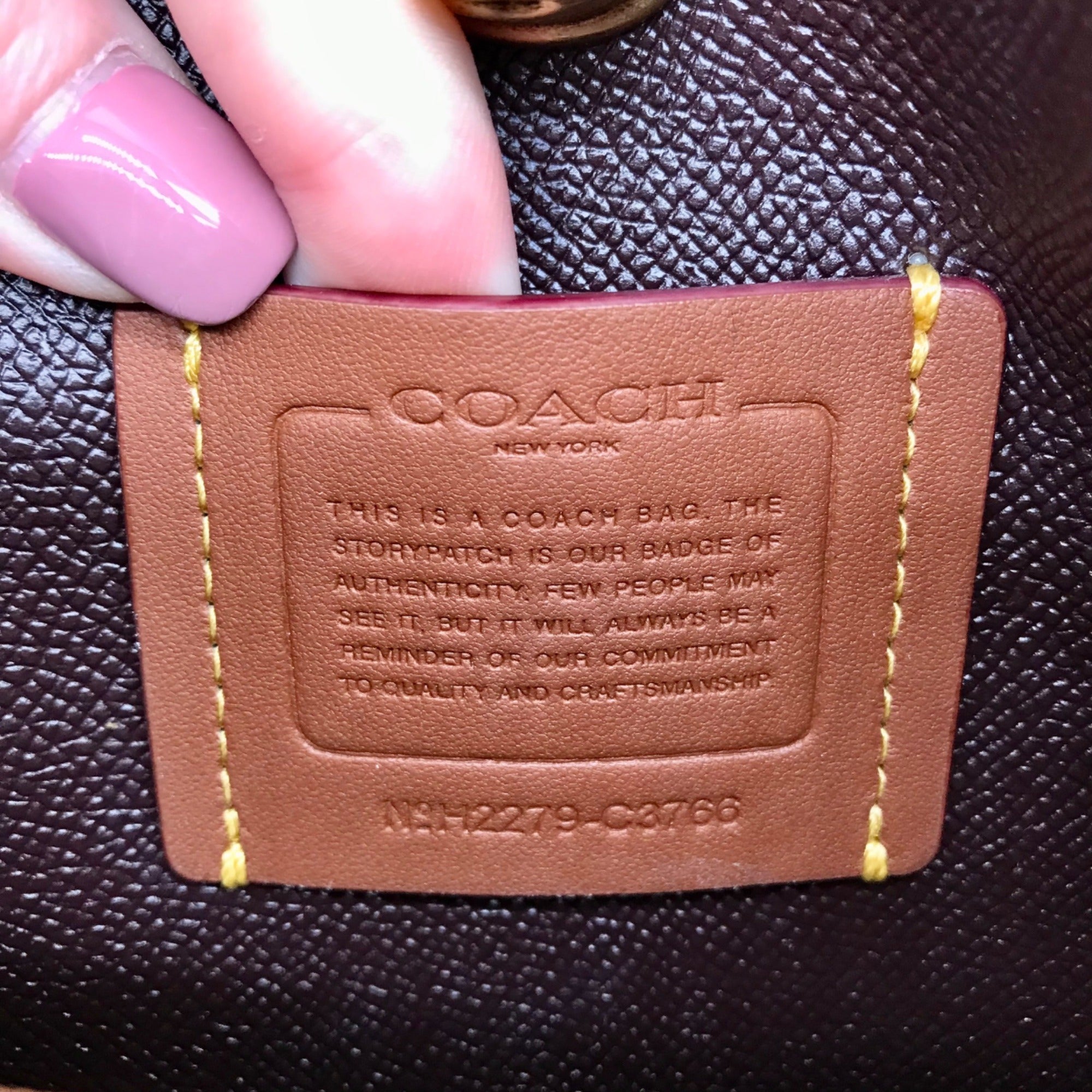 Coach Cream Pebbled Leather Willow Bucket Bag C3766