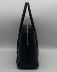 Kate Spade Margaux Black Leather Crossbody Satchel