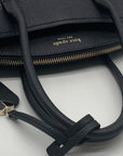 Kate Spade Margaux Black Leather Crossbody Satchel