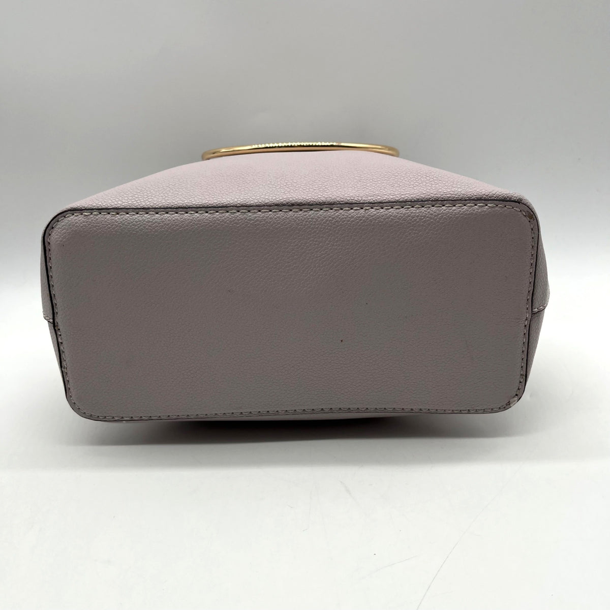 Guess Lavender Pebbled Faux Leather Top-Handle Satchel