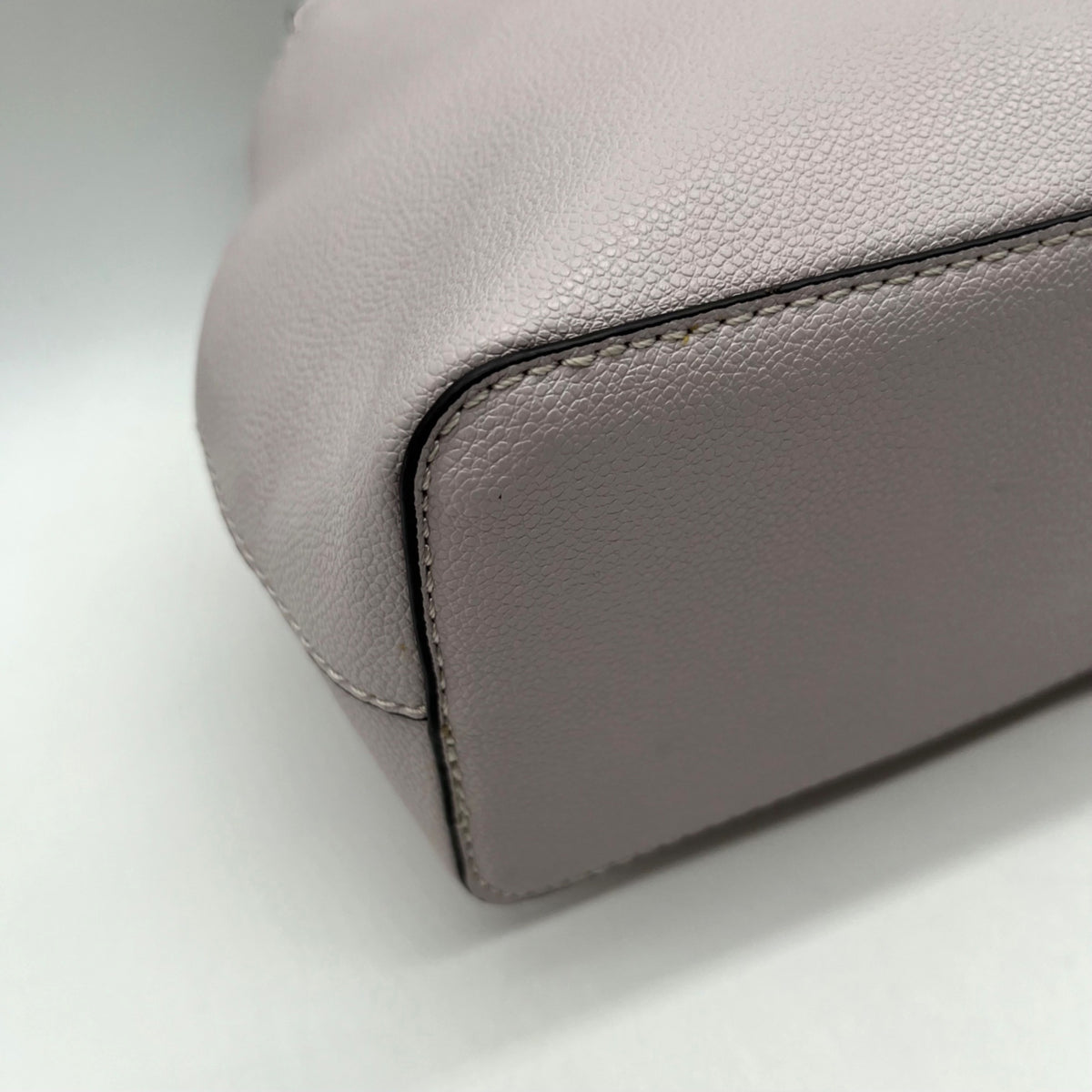 Guess Lavender Pebbled Faux Leather Top-Handle Satchel