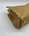 I.N.C. International Concepts Beige Leather Shoulder Bag