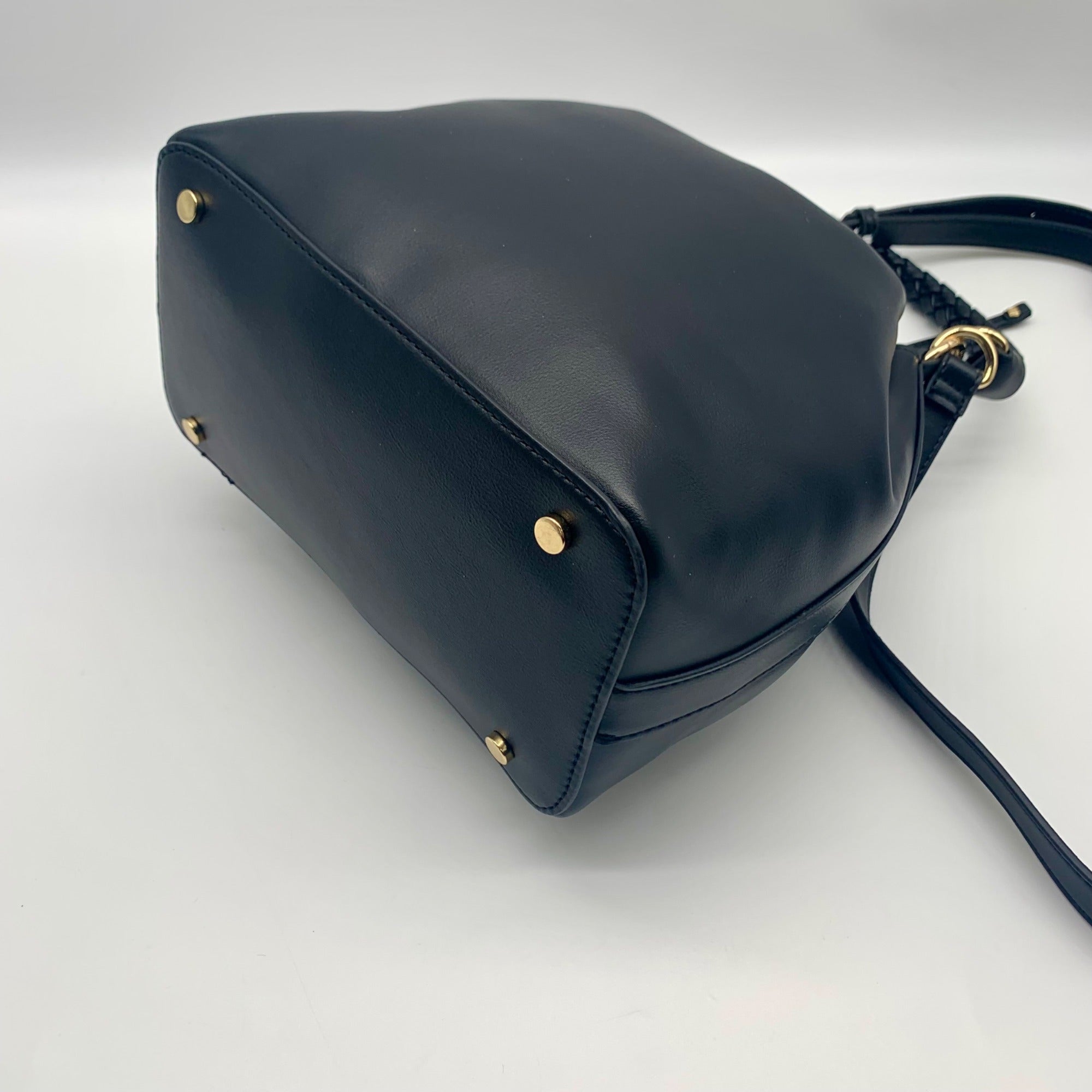 On 34th Black Whitney Bucket Convertible Crossbody  - NWT