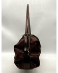 Gryson Brown Distressed Leather Tote Bag
