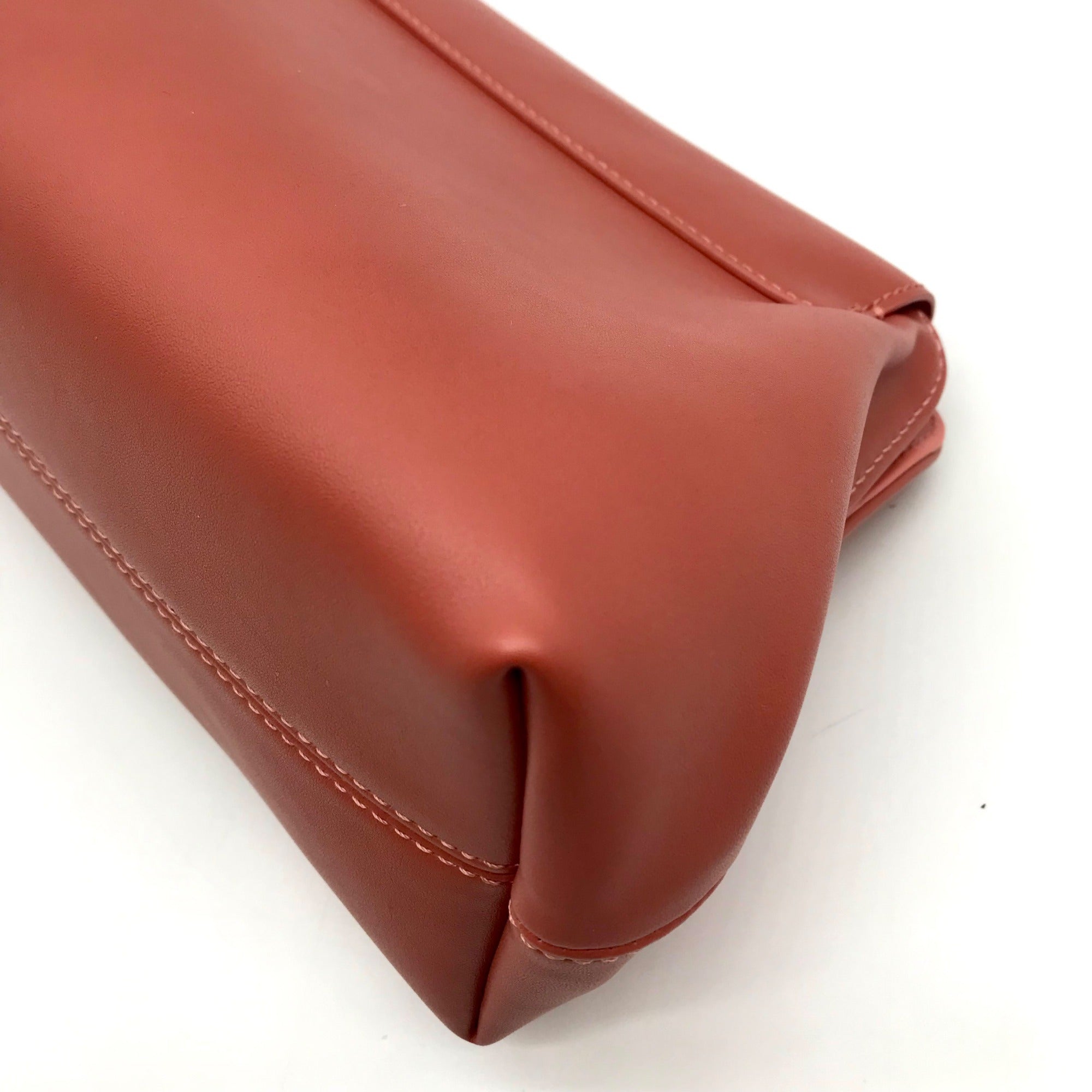 Jules Kae Rosewood Ellie Turn Lock Clutch