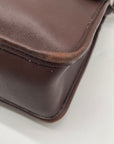 Coach Mahogany Leather Willis Convertible Crossbody Bag-9927
