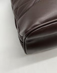 Giani Bernini BrownFaux Leather Satchel Bag