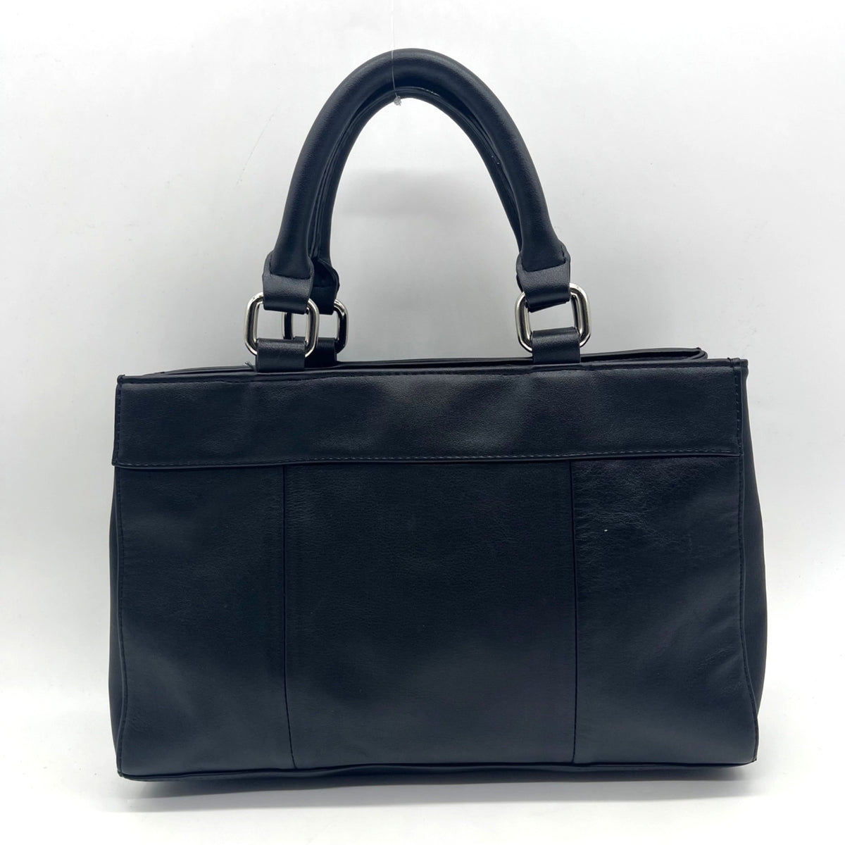 Giani Bernini Black Leather Nappa Convertible Satchel