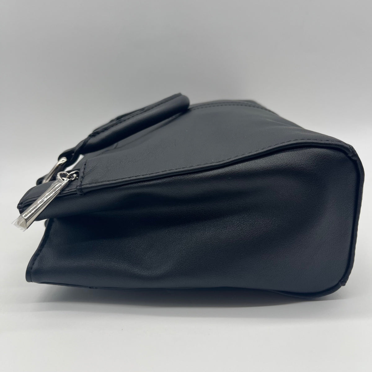Giani Bernini Black Leather Nappa Convertible Satchel