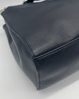 Giani Bernini Black Leather Nappa Convertible Satchel