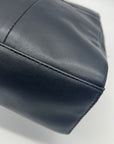 Giani Bernini Black Leather Nappa Convertible Satchel
