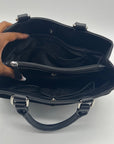 Giani Bernini Black Leather Nappa Convertible Satchel