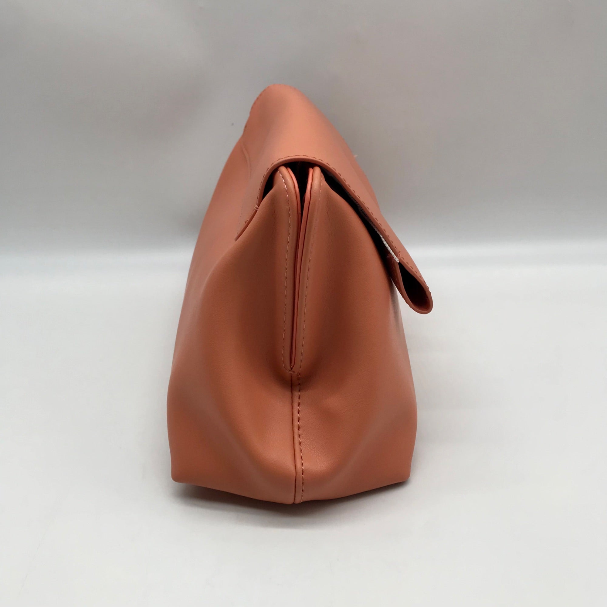 Jules Kae Peach Ellie Turn Lock Clutch