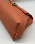 Jules Kae Peach Ellie Turn Lock Clutch