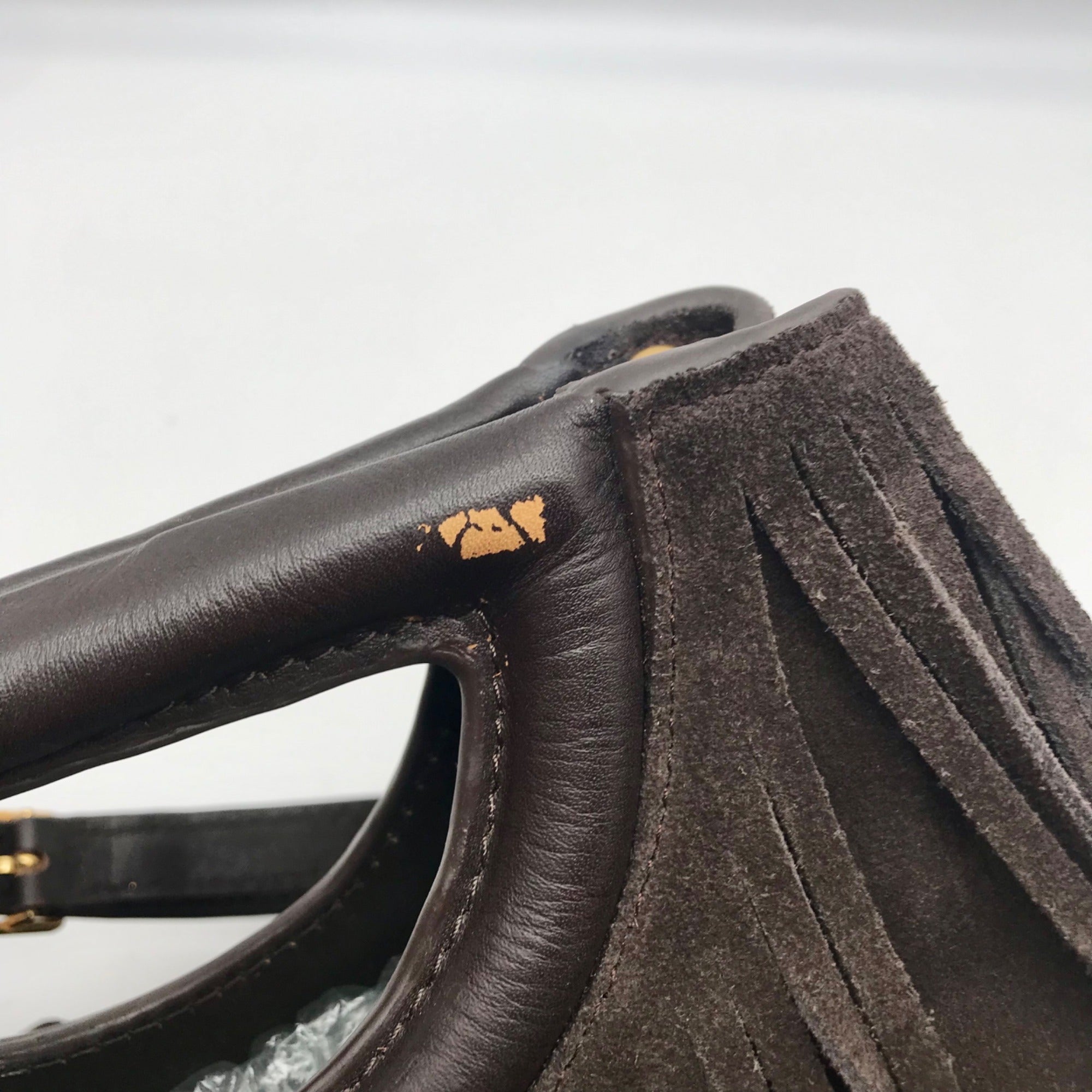 Rebecca Minkoff Fringe Handheld Suede &amp; Leather Crossbody Bag