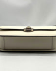 Kate Spade White Leather Adurey Flap Crossbody Bag