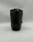 Coach Brown Signature Coated Canvas Hobo Shoulder Bag