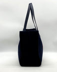 Kate Spade New York Navy Washington Square Mega Sam Wool Blend Tote