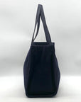 Kate Spade New York Navy Washington Square Mega Sam Wool Blend Tote