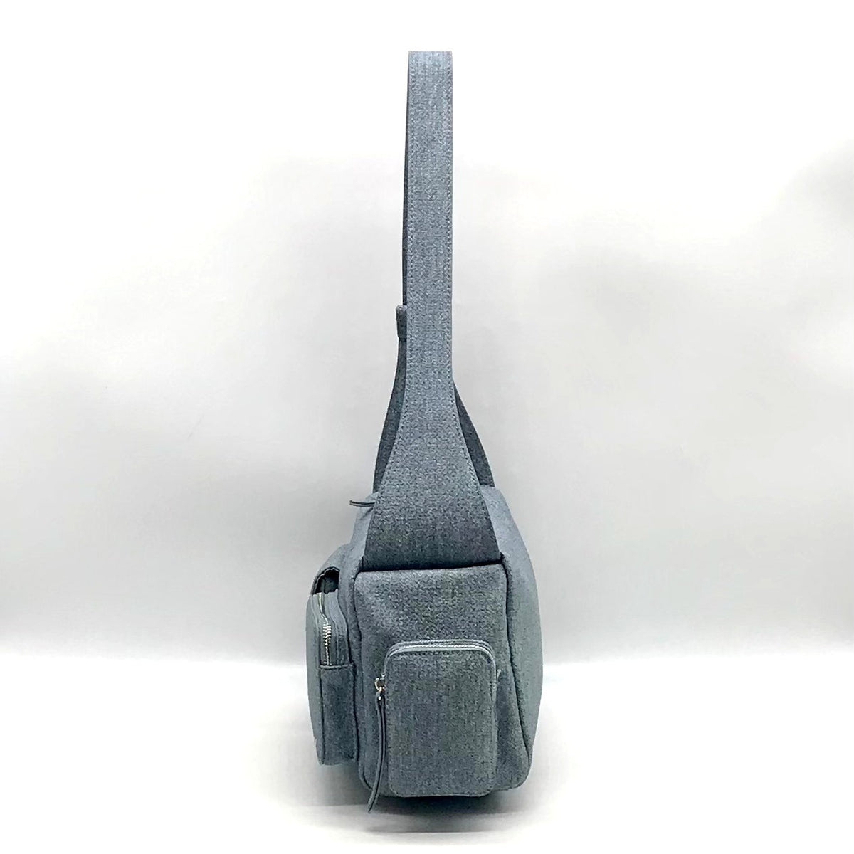 Like Dreams Denim Vegan Nomad Shoulder Bag