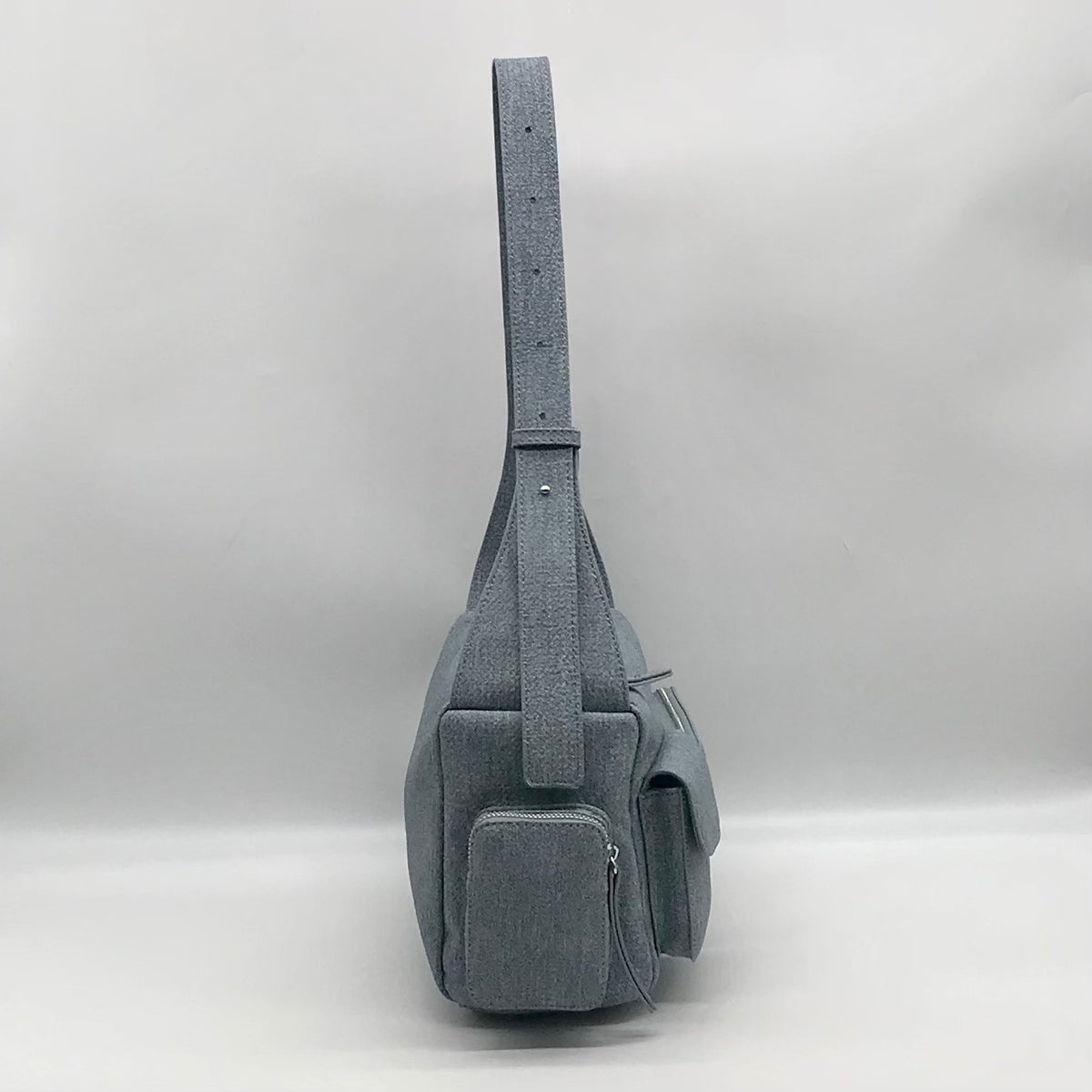 Like Dreams Denim Vegan Nomad Shoulder Bag