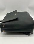 Kate Spade Black Leather Backpack