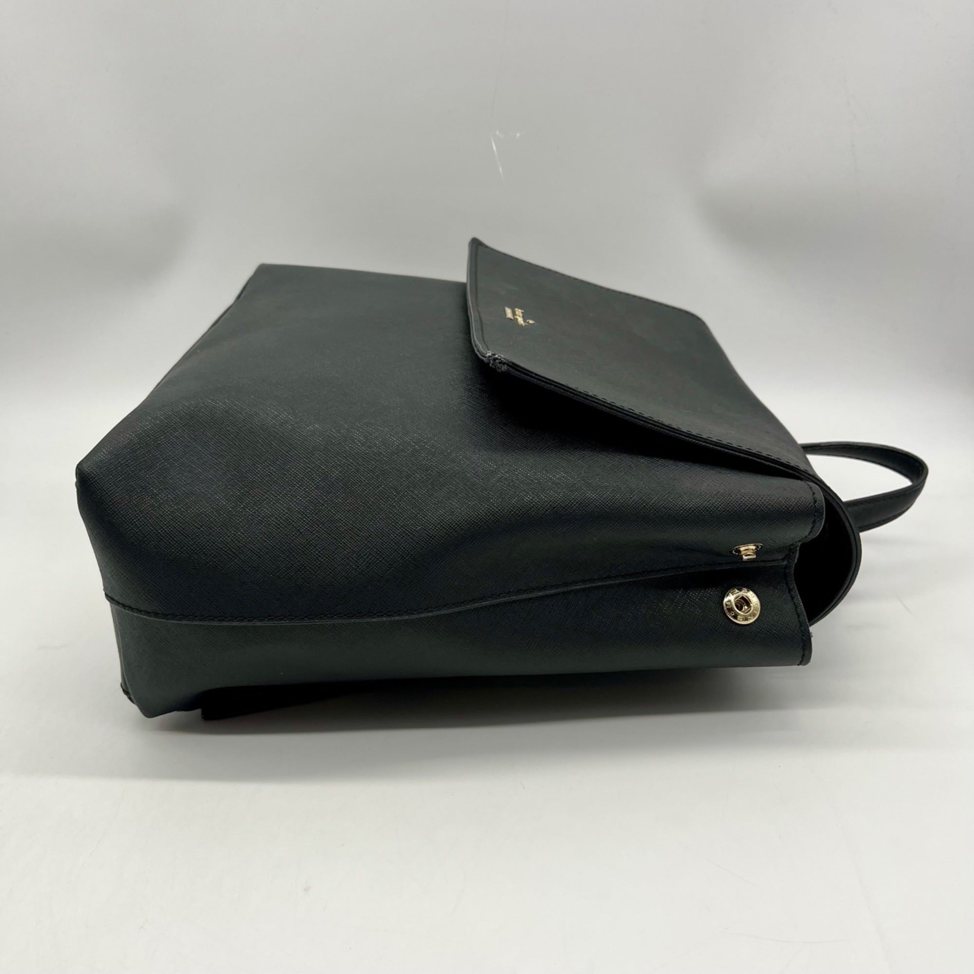 Kate Spade Black Leather Backpack