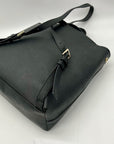 Kate Spade Black Leather Backpack