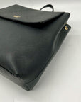 Kate Spade Black Leather Backpack