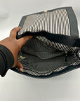 Kate Spade Black Leather Backpack