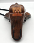 Timmy Woods Handcarved Spotted Giraffe Arcadia Wood Crossbody