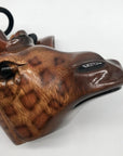 Timmy Woods Handcarved Spotted Giraffe Arcadia Wood Crossbody