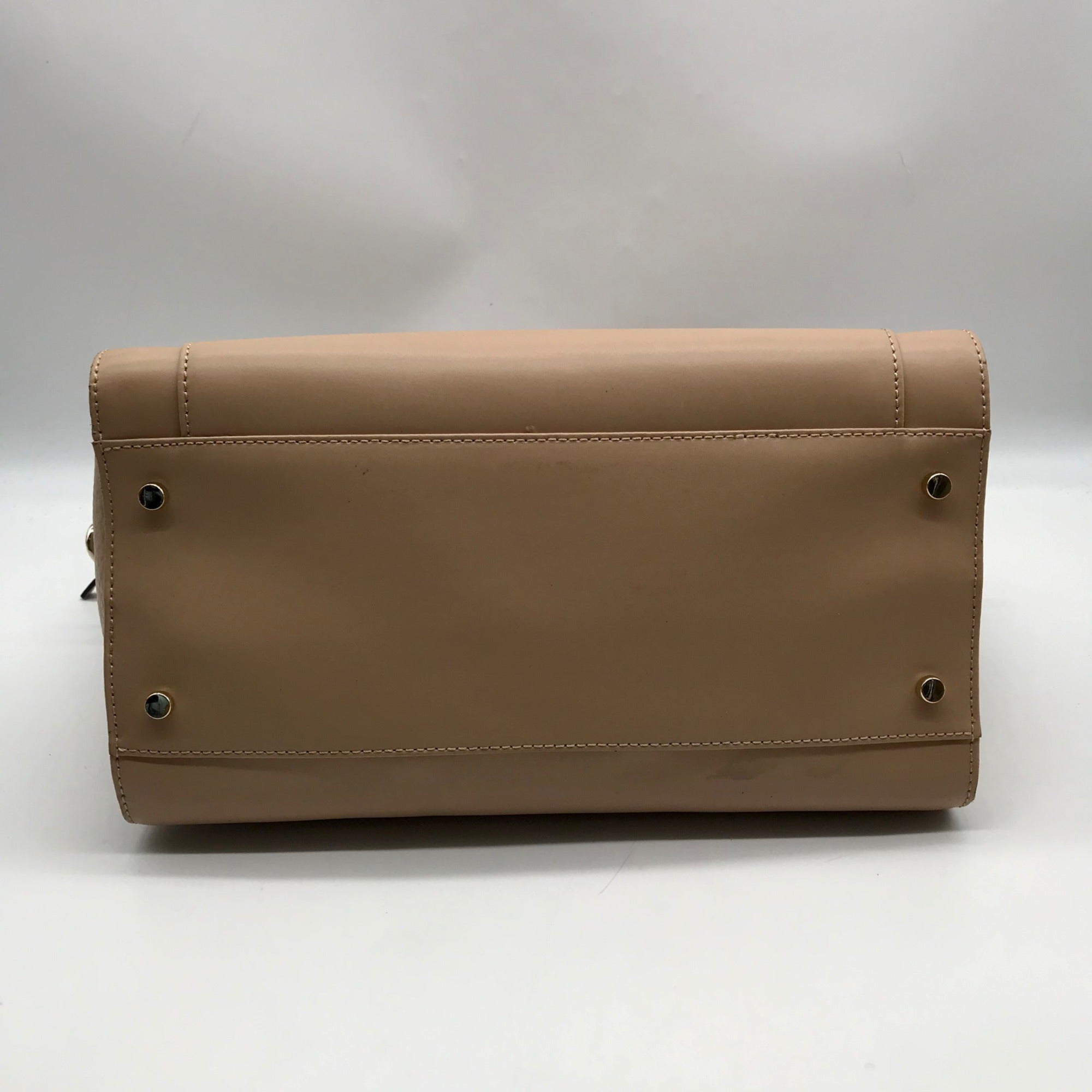 Kate Spade Tan Leather Hadley Street Convertible Satchel
