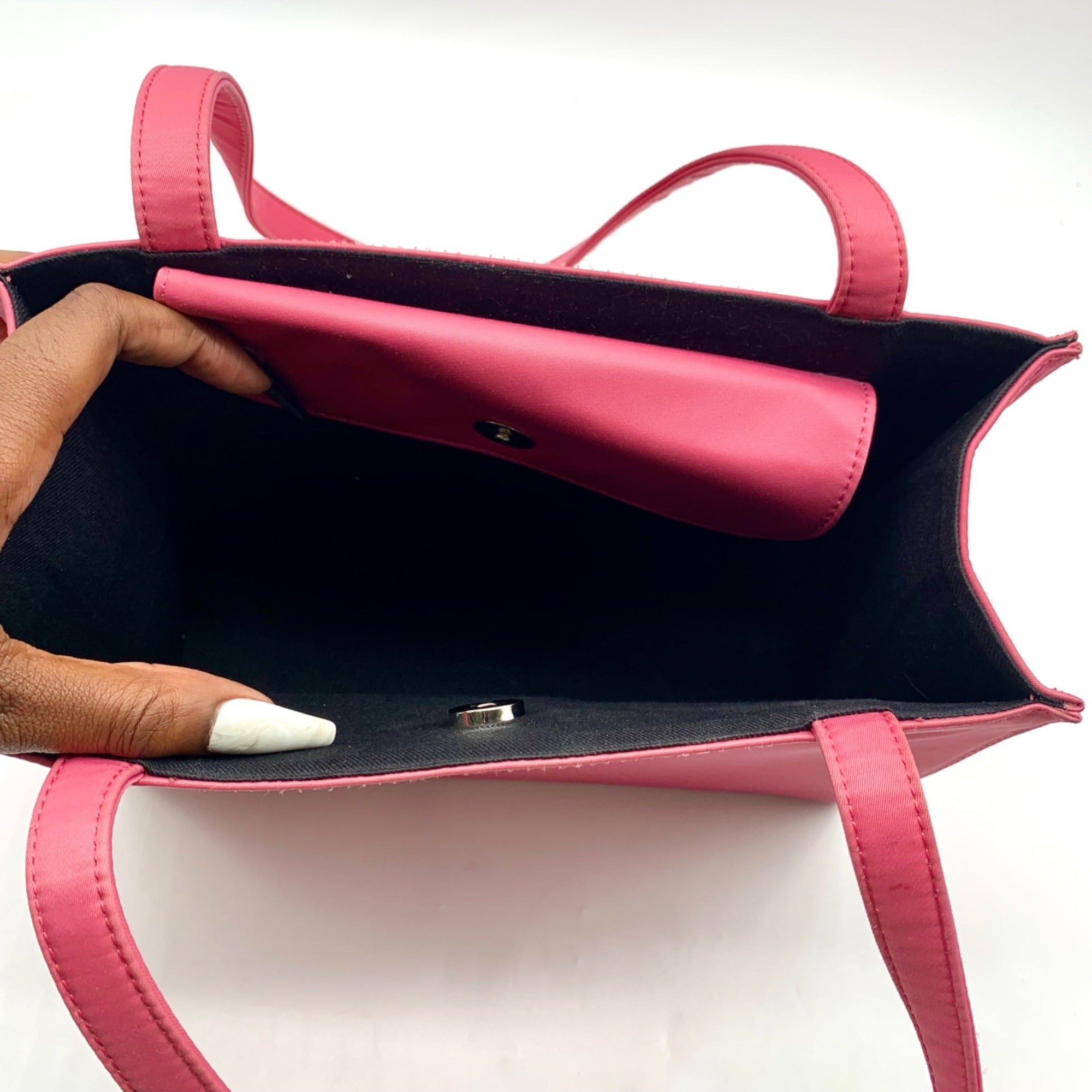 Kate Spade Pink Sam Icon Nylon Tote Bag