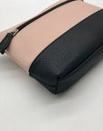 Stone Mountain Pink Colorblock Pebbled Faux Leather Crossbody