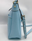 Dooney & Bourke Sky Blue Saffiano Leather Kimberly Crossbody