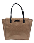 Kate Spade Mavis Street Rose Gold Glitter Taden Tote